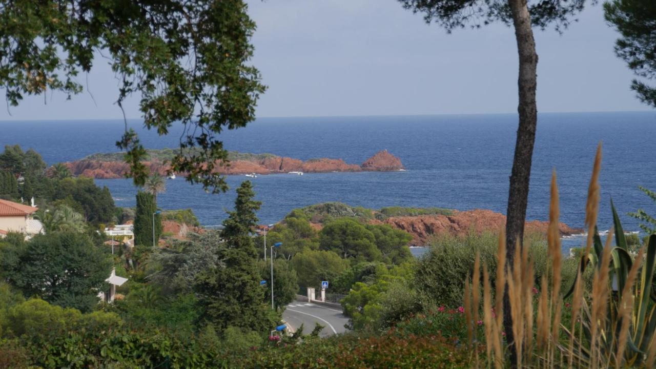 Bastidon Vue Mer Antheor-Cap-Roux Exteriér fotografie